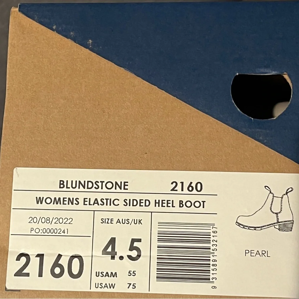 Blundstone Women’s Heeled Boots 2160 Pearl Size 7.5 US - Picture 16 of 16
